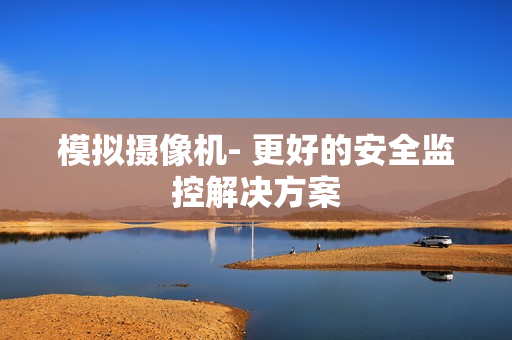 模擬攝像機- 更好的安全監控解決方案
