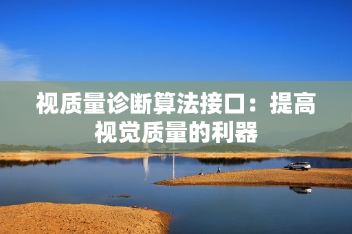 視質量診斷算法接口：提高視覺質量的利器
