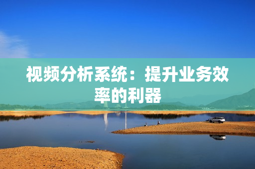 視頻分析系統：提升業務效率的利器