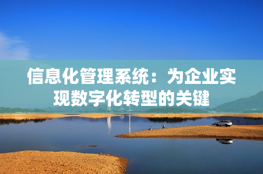 信息化管理系統：為企業實現數字化轉型的關鍵