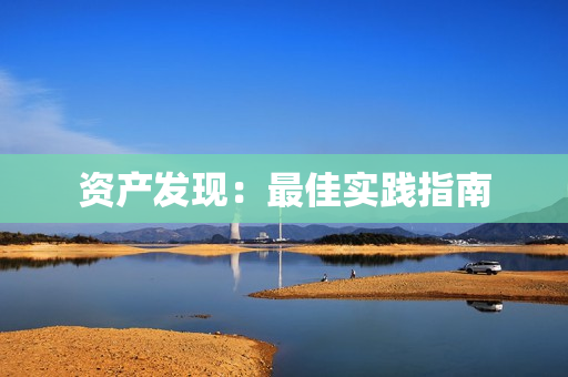 資產發現：最佳實踐指南