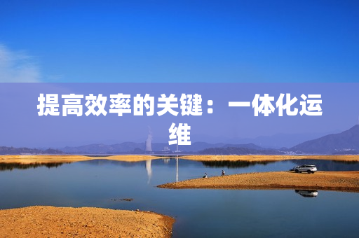 提高效率的關(guān)鍵：一體化運(yùn)維