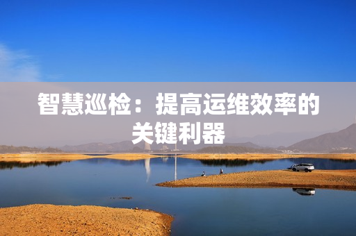 智慧巡檢：提高運維效率的關鍵利器
