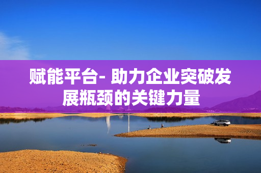 賦能平臺- 助力企業突破發展瓶頸的關鍵力量