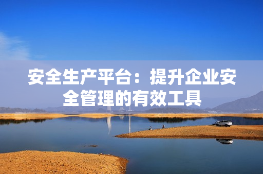 安全生產(chǎn)平臺(tái)：提升企業(yè)安全管理的有效工具