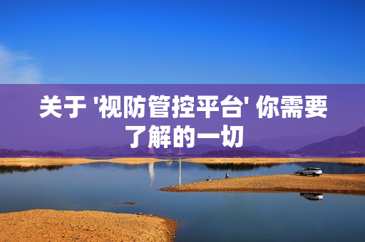 關(guān)于 '視防管控平臺' 你需要了解的一切