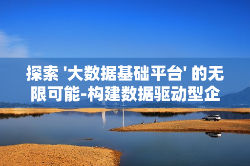 探索 '大數據基礎平臺' 的無限可能-構建數據驅動型企業的核心樞紐
