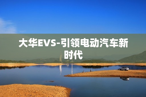 大華EVS-引領電動汽車新時代