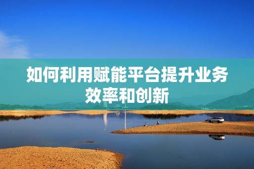 如何利用賦能平臺提升業(yè)務(wù)效率和創(chuàng)新
