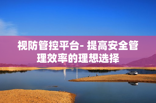 視防管控平臺- 提高安全管理效率的理想選擇