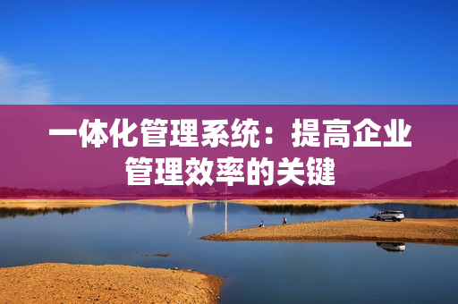一體化管理系統：提高企業管理效率的關鍵